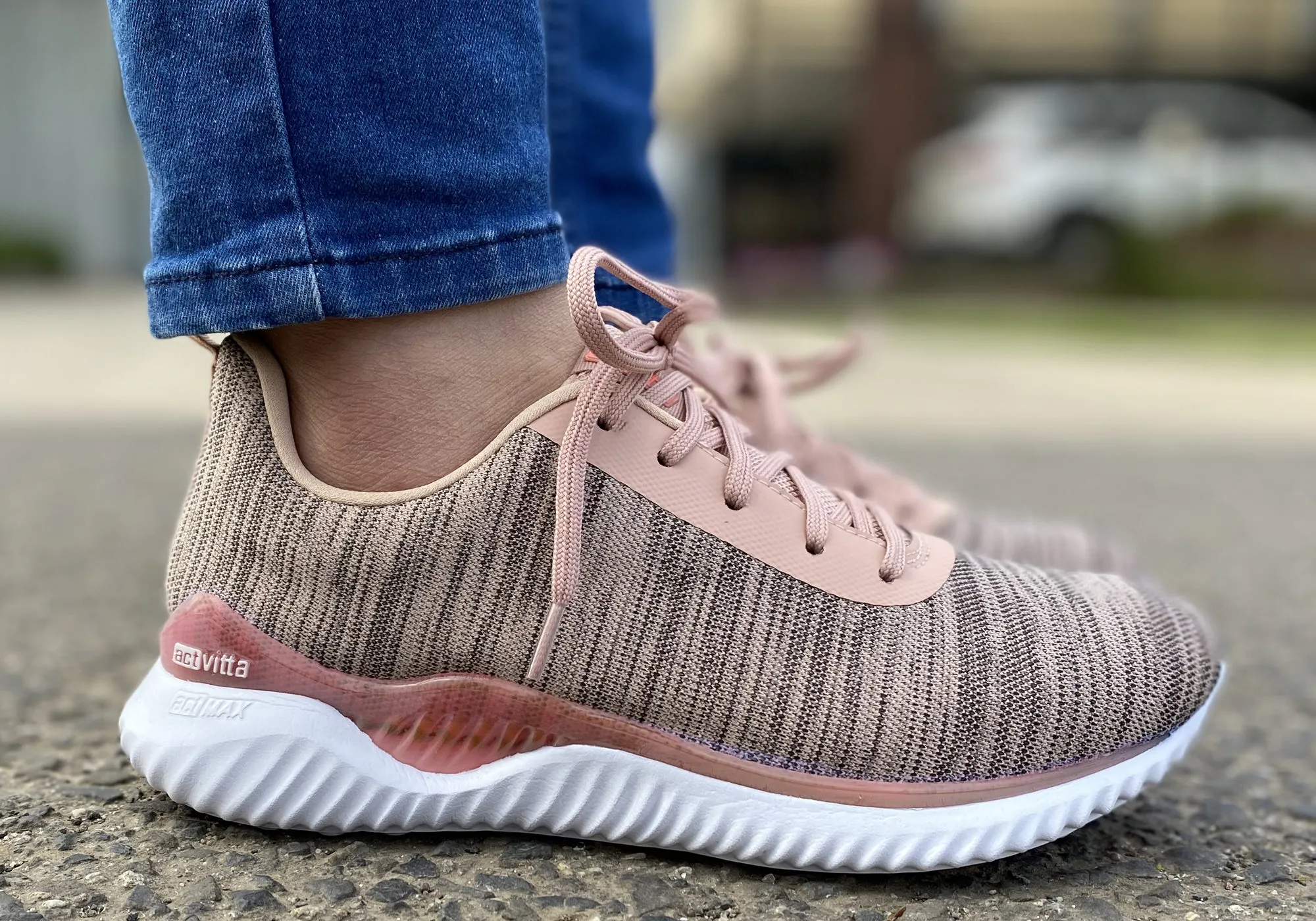 Actvitta Aries Damen Bequeme gepolsterte Schnürschuhe für aktive Frauen Actvitta Schuhe