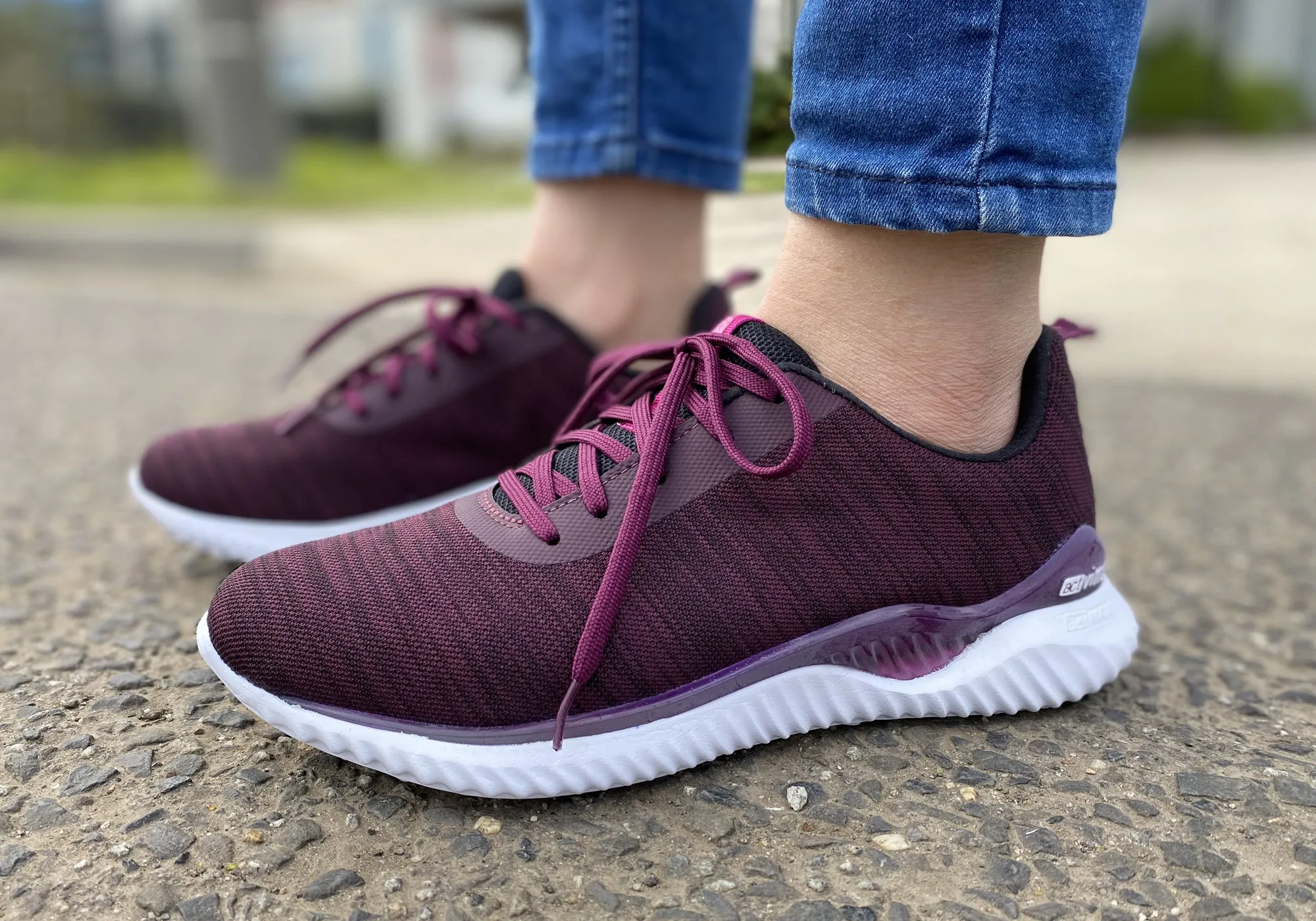 Actvitta Aries Damen Bequeme gepolsterte Schnürschuhe für aktive Frauen Actvitta Schuhe