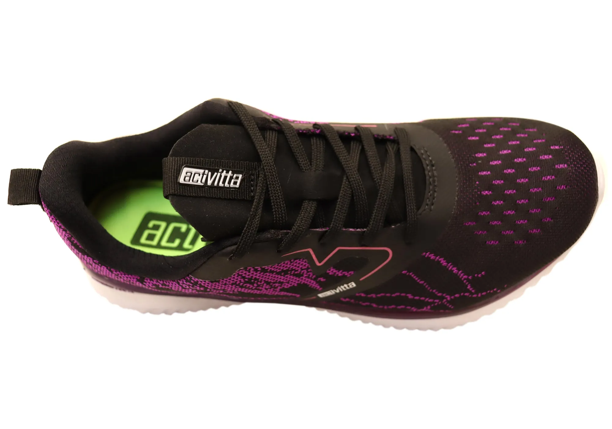 Actvitta Meena Damen Bequeme Gepolsterte Schnürschuhe für aktive Frauen Actvitta Schuhe