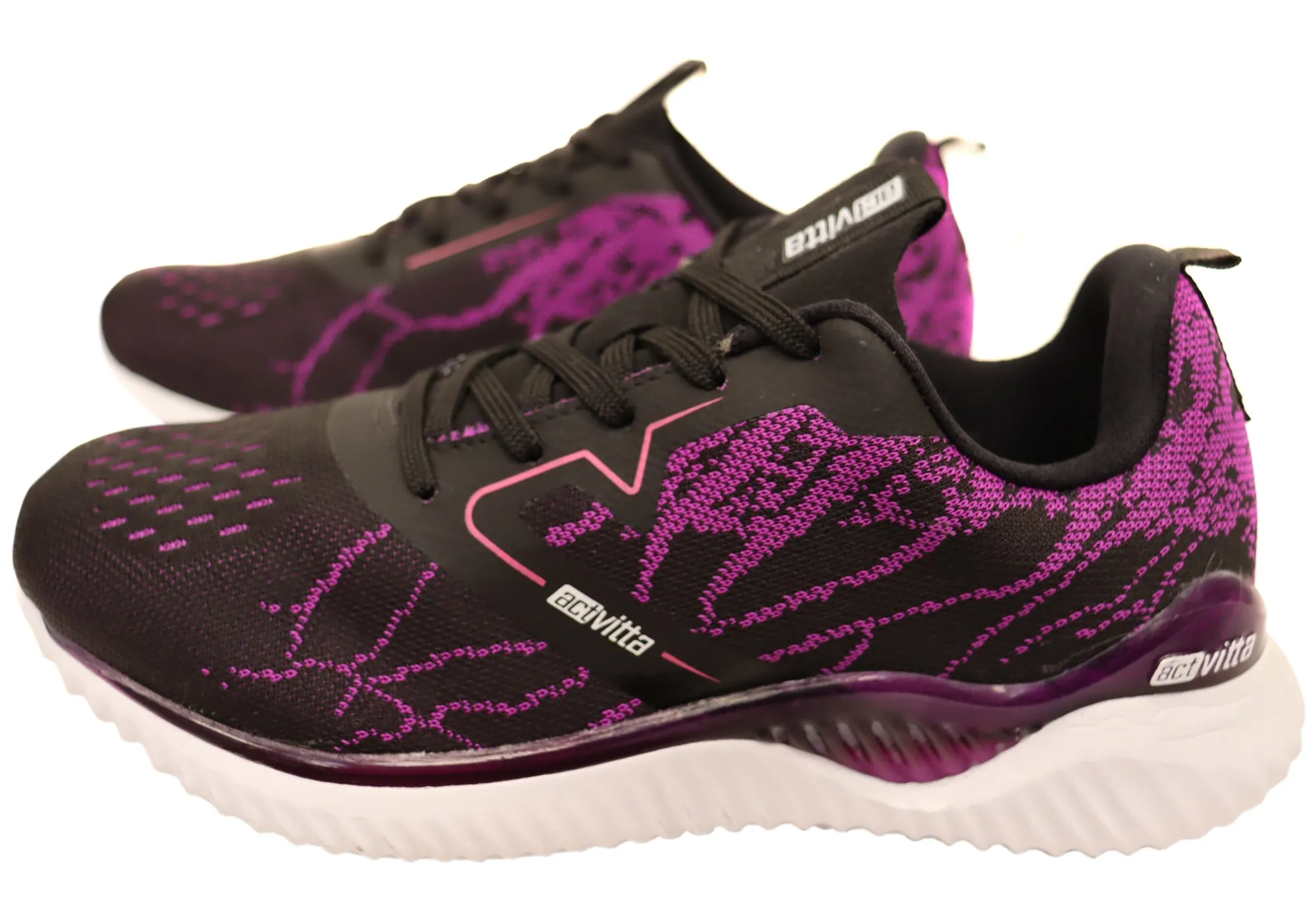 Actvitta Meena Damen Bequeme Gepolsterte Schnürschuhe für aktive Frauen Actvitta Schuhe