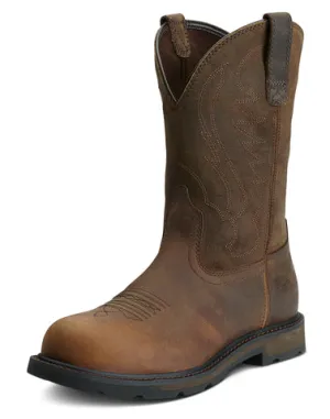 Ariat Herren Groundbreaker Westernstiefel mit Stahlkappe Braun Ariat Schuhe