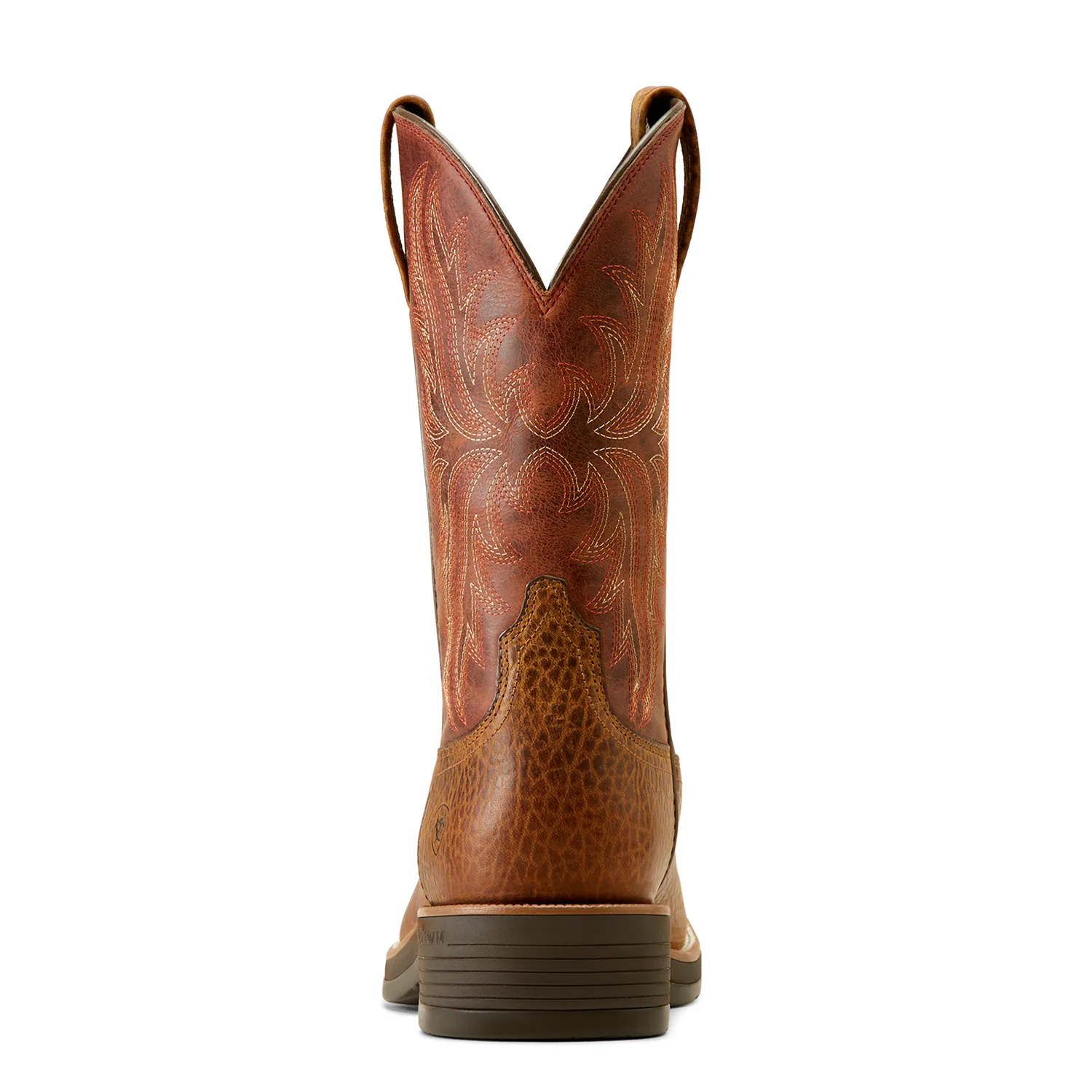 Ariat Herren Ridgeback Stiefel Braun Bullenprägung/Orange Rost Ariat Schuhe