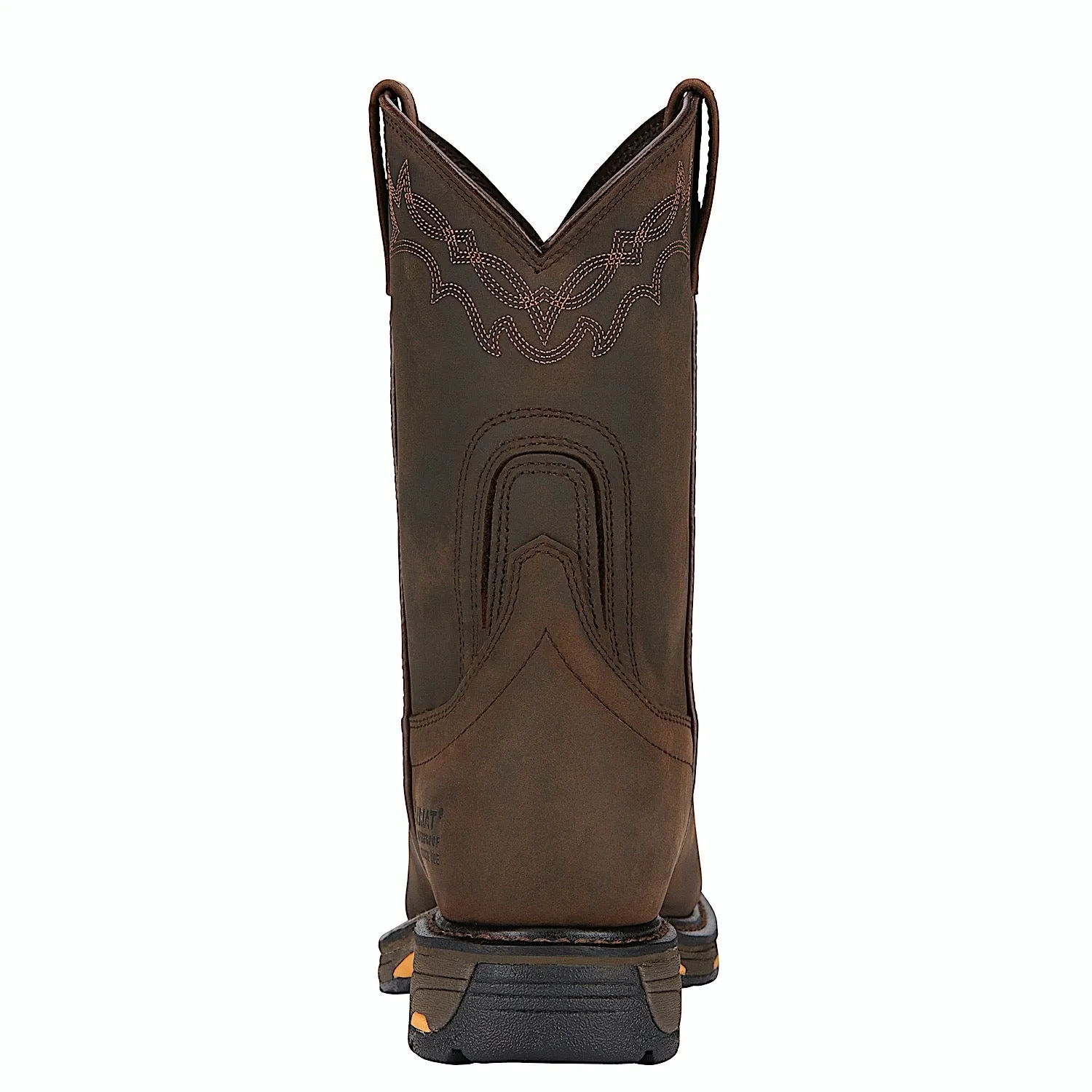 Ariat Herren Workhog Schlupfstiefel mit Composite-Kappe, geölt, verwittertes Braun