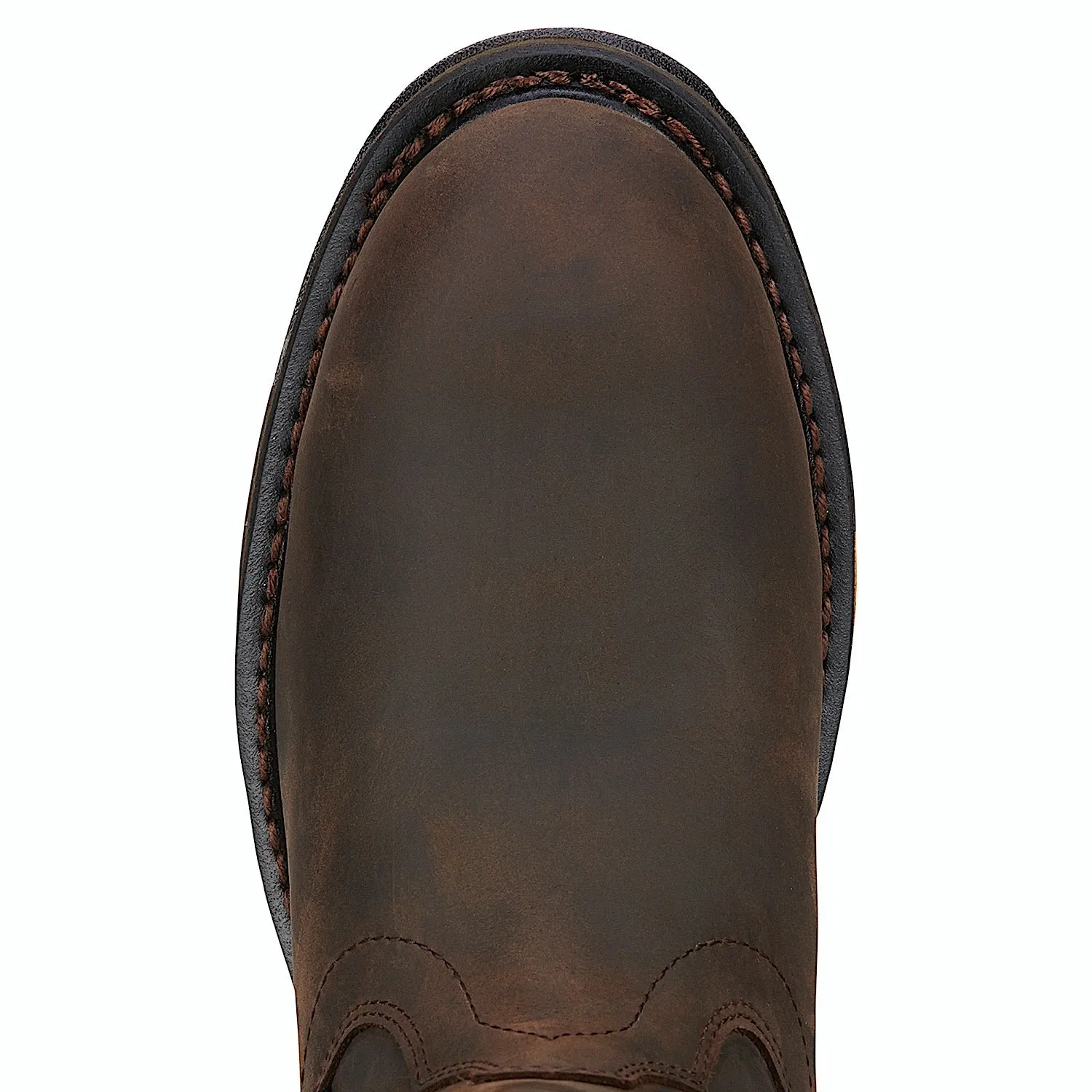 Ariat Herren Workhog Schlupfstiefel mit Composite-Kappe, geölt, verwittertes Braun