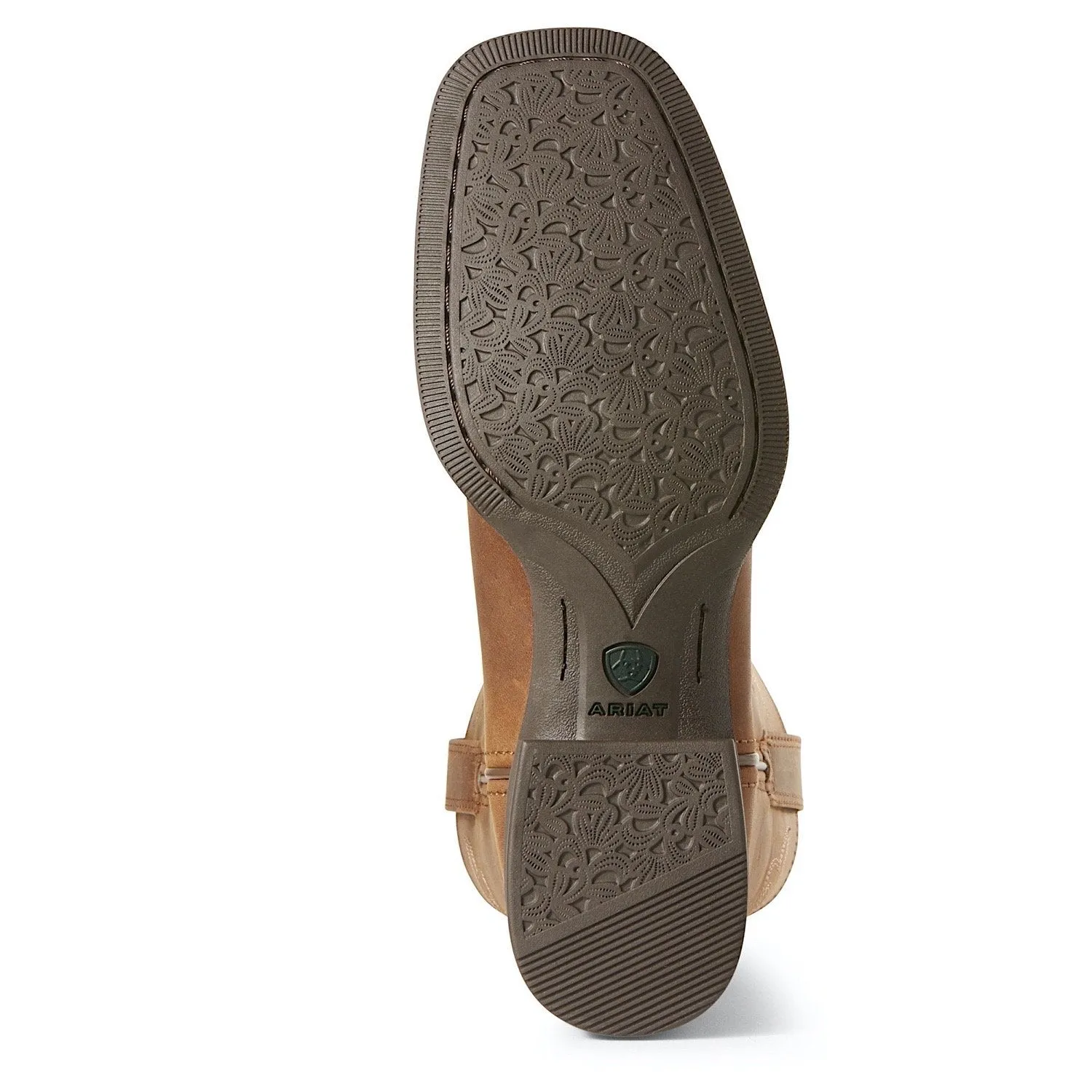 Ariat Damen Roper Breite Quadratische Zehe Vintage Braun Ariat Schuhe