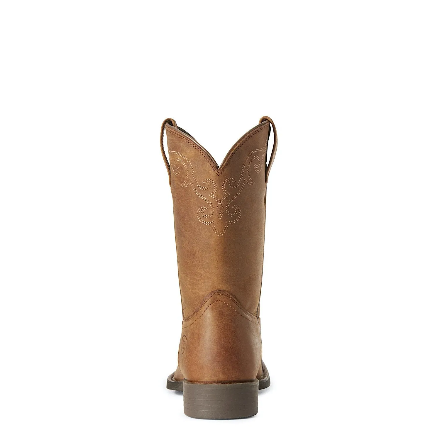 Ariat Damen Roper Breite Quadratische Zehe Vintage Braun Ariat Schuhe