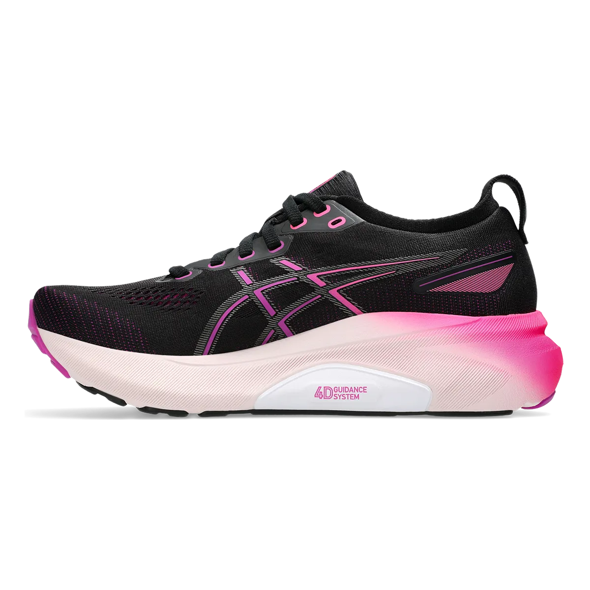 Asics Gel Kayano 31 - Schwarz - Knalliges Magenta