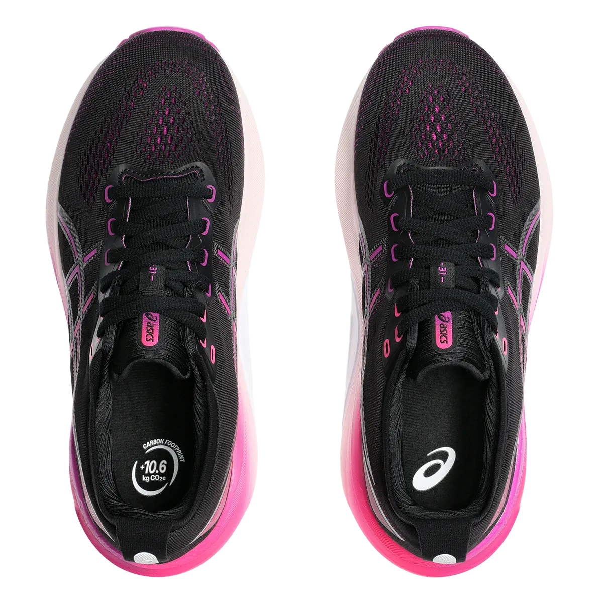 Asics Gel Kayano 31 - Schwarz - Knalliges Magenta