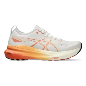 Asics Gel Kayano 31 - Weiß - Verblasstes Orange