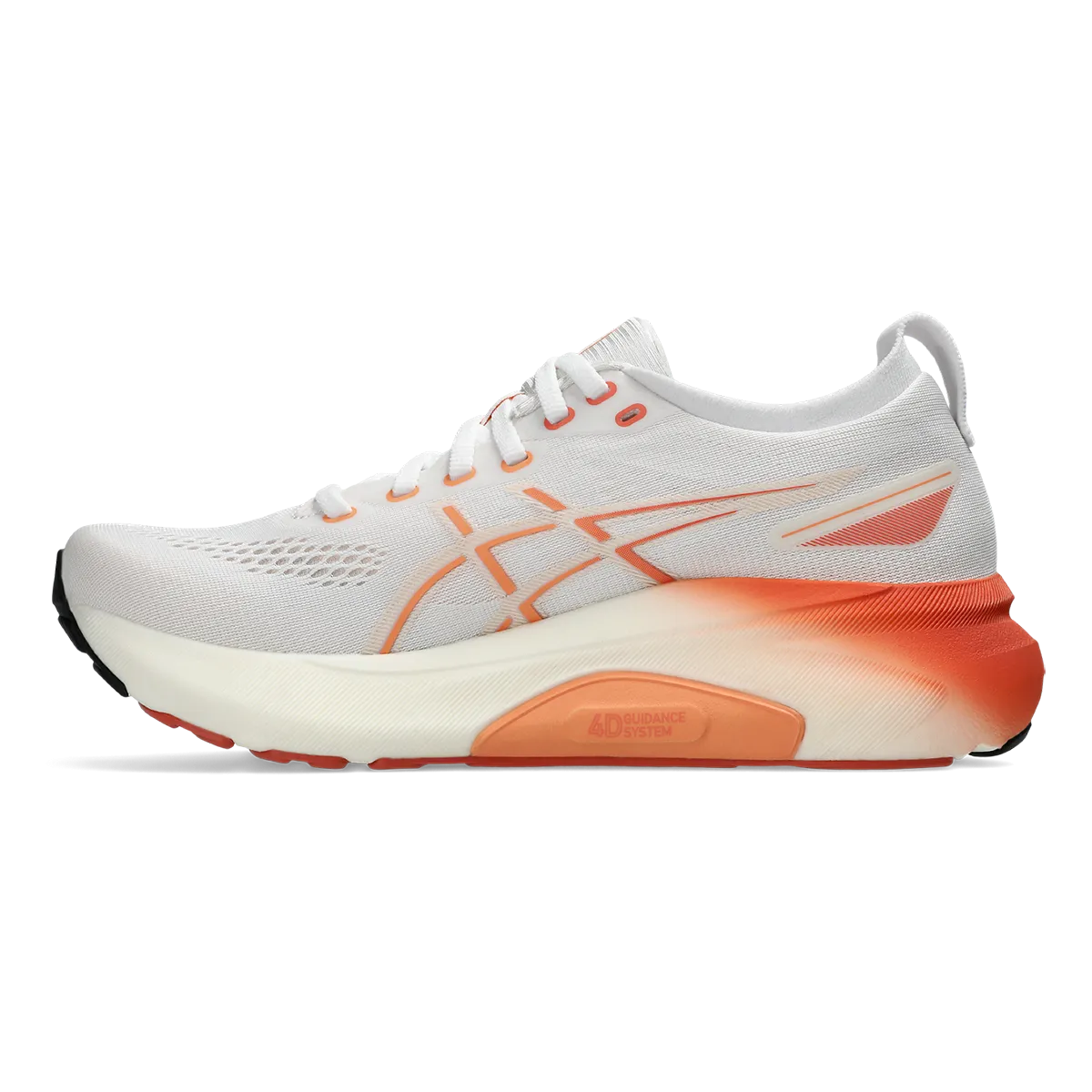 Asics Gel Kayano 31 - Weiß - Verblasstes Orange