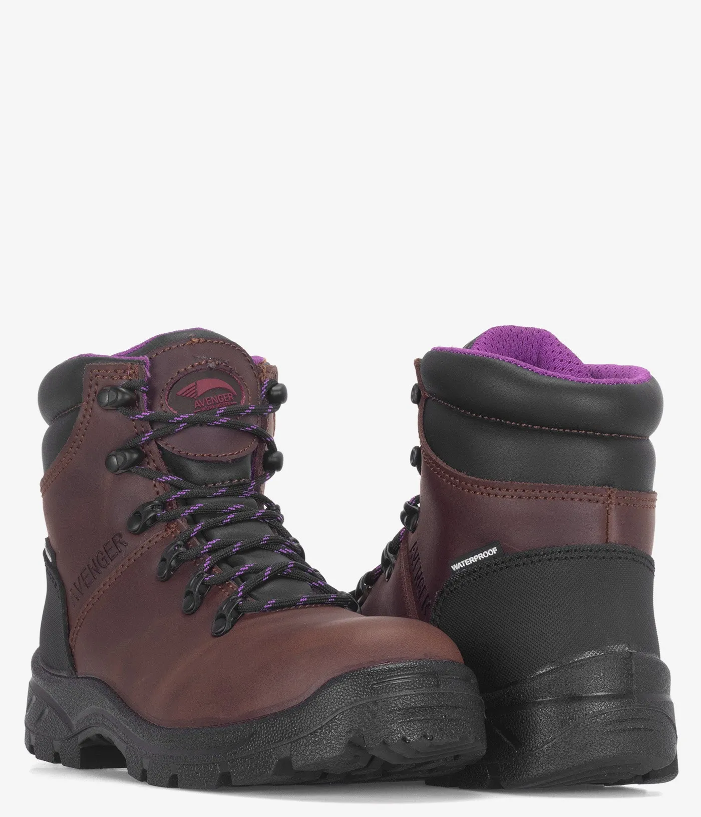 Avenger Builder Stahlkappe wasserdichter Stiefel - Damen