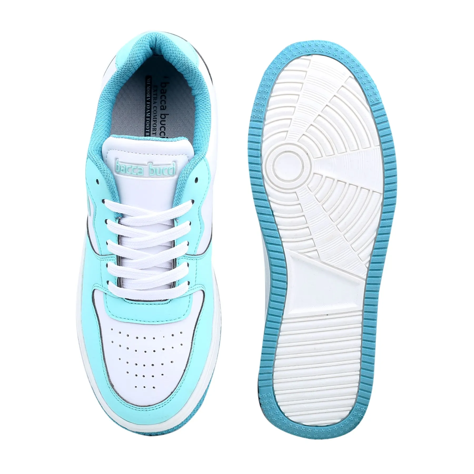 Bacca Bucci EMILY Flache Sneakers mit Flachsohle für Damen
