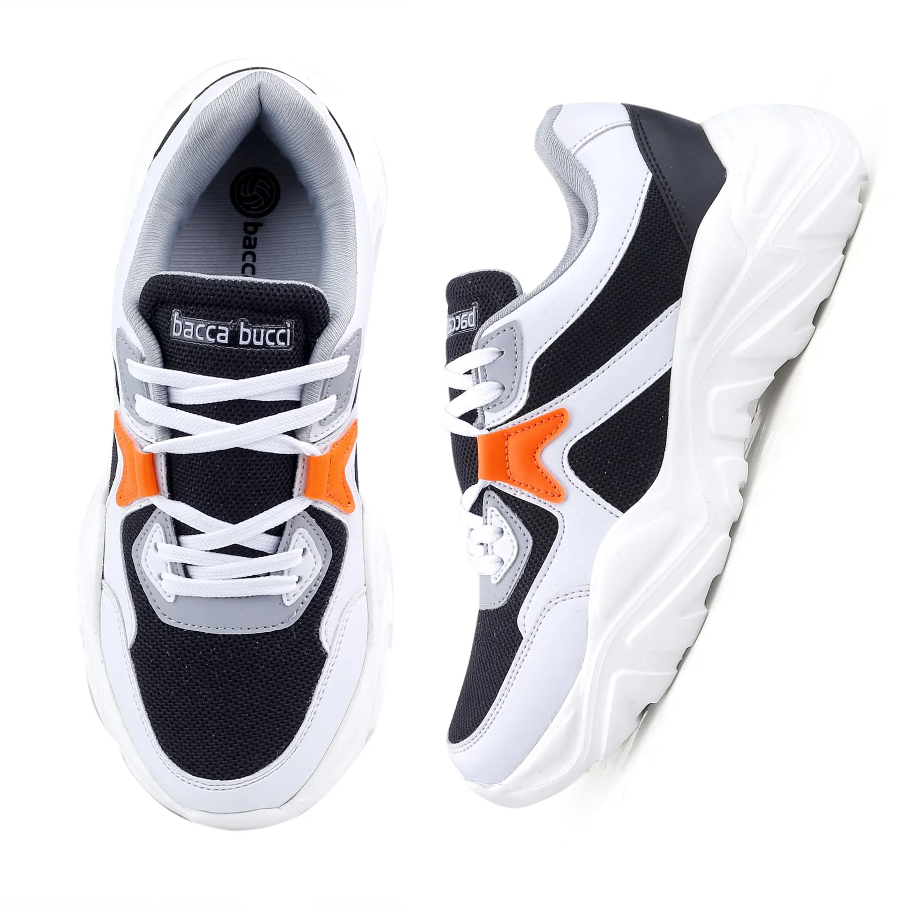 Bacca Bucci MARINE Low-Top Plateau-Mode-Sneaker Für Damen | StreetWear Chunky Sneakers