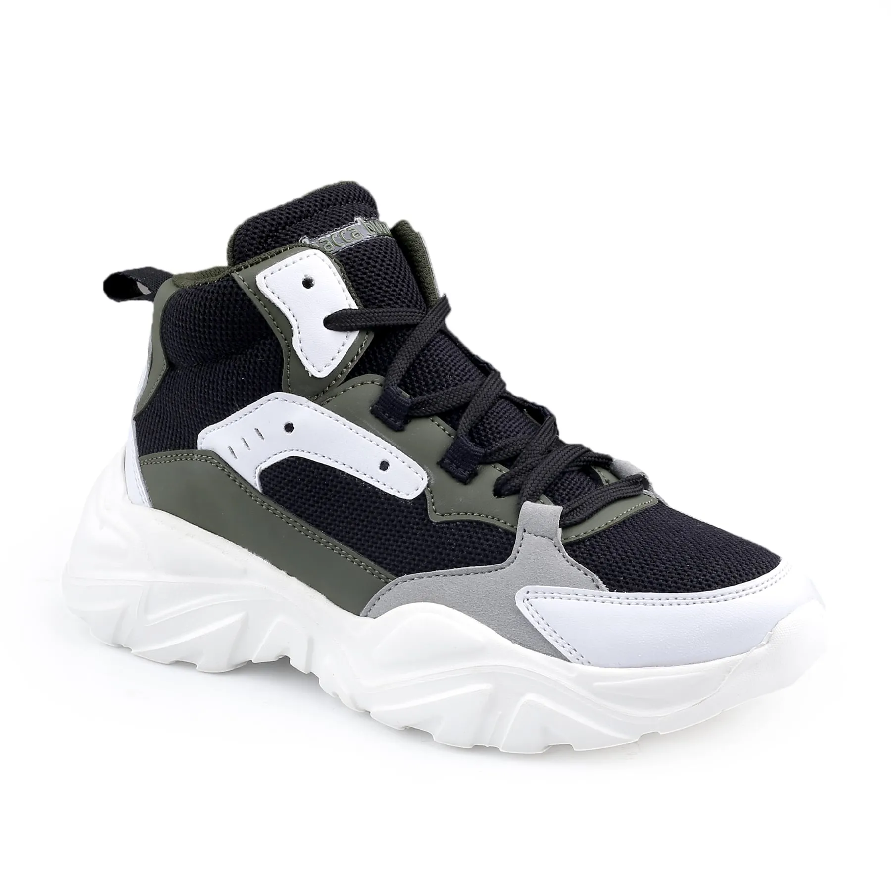 Bacca Bucci NYRA Mid-top Plateau-Mode-Sneaker für Damen | StreetWear Chunky Sneakers
