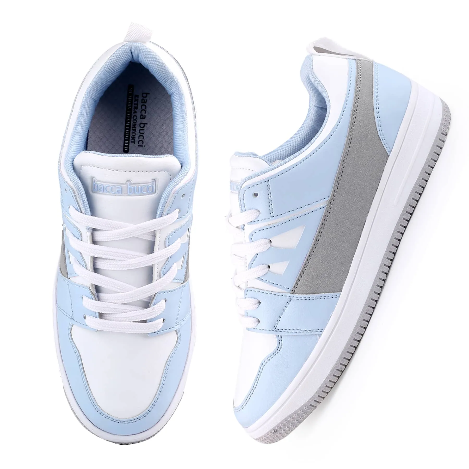 Bacca Bucci SERENITY Low-Top Sneaker mit flacher Sohle für Damen