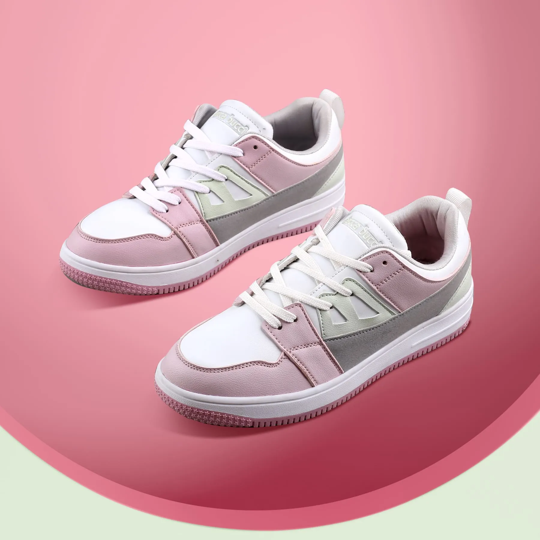 Bacca Bucci SERENITY Low-Top Sneaker mit flacher Sohle für Damen