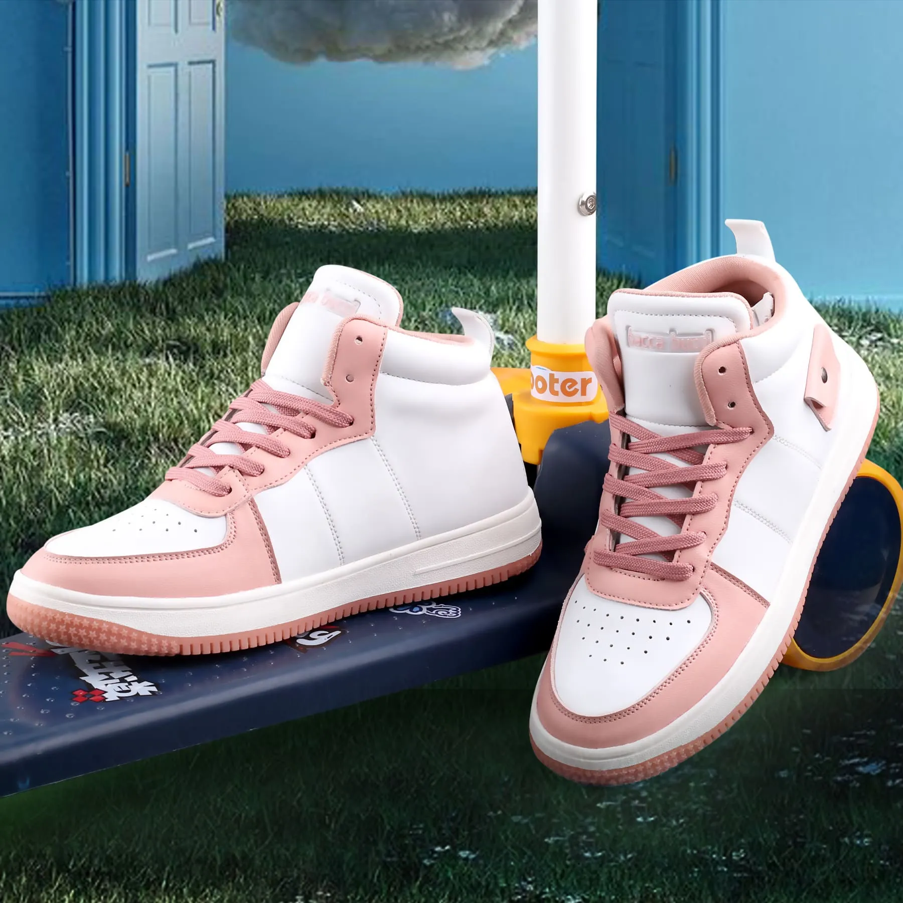 Bacca Bucci STELLAR Mid-Top Mode Damen Sneakers