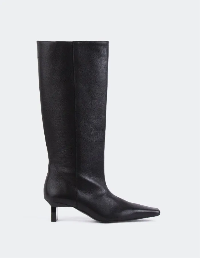 Blanzy Schwarzes Leder
