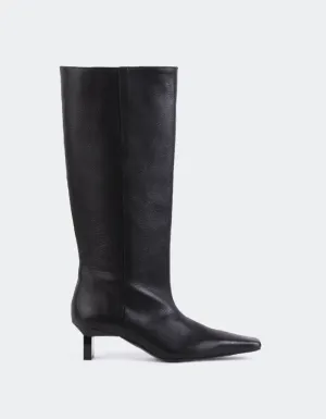 Blanzy Schwarzes Leder