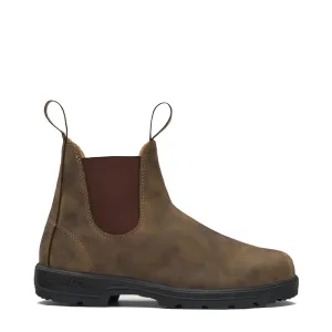 Blundstone 585 Chelsea Stiefel in Rustikal Braun