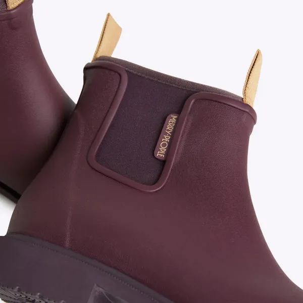 Bobbi Regenstiefel in Dunkelkirsch von Merry People