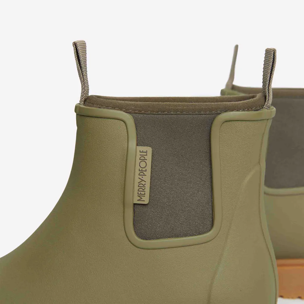 Bobbi Regenstiefel in Khaki Grün von Merry People