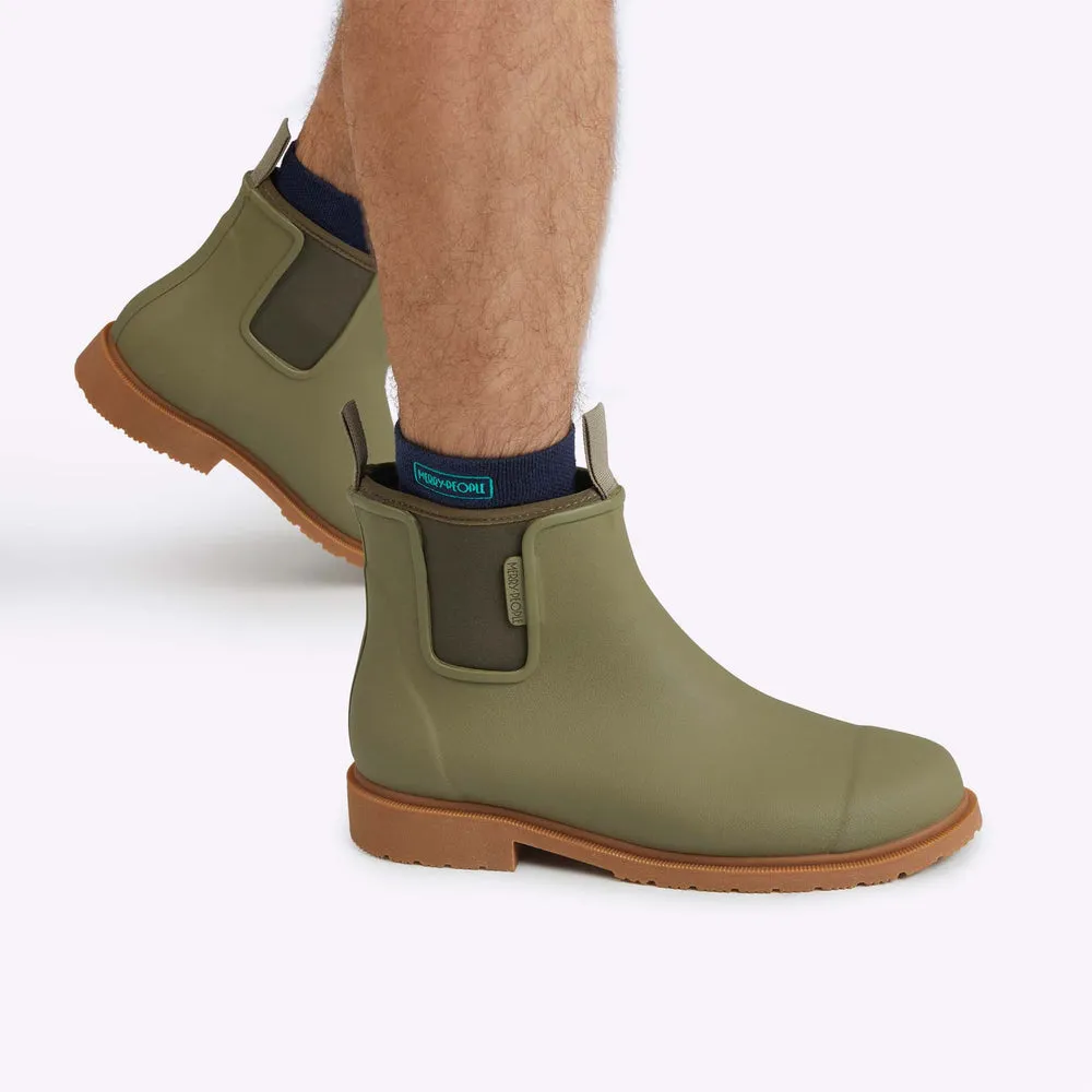 Bobbi Regenstiefel in Khaki Grün von Merry People
