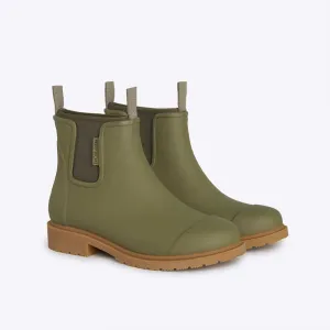 Bobbi Regenstiefel in Khaki Grün von Merry People