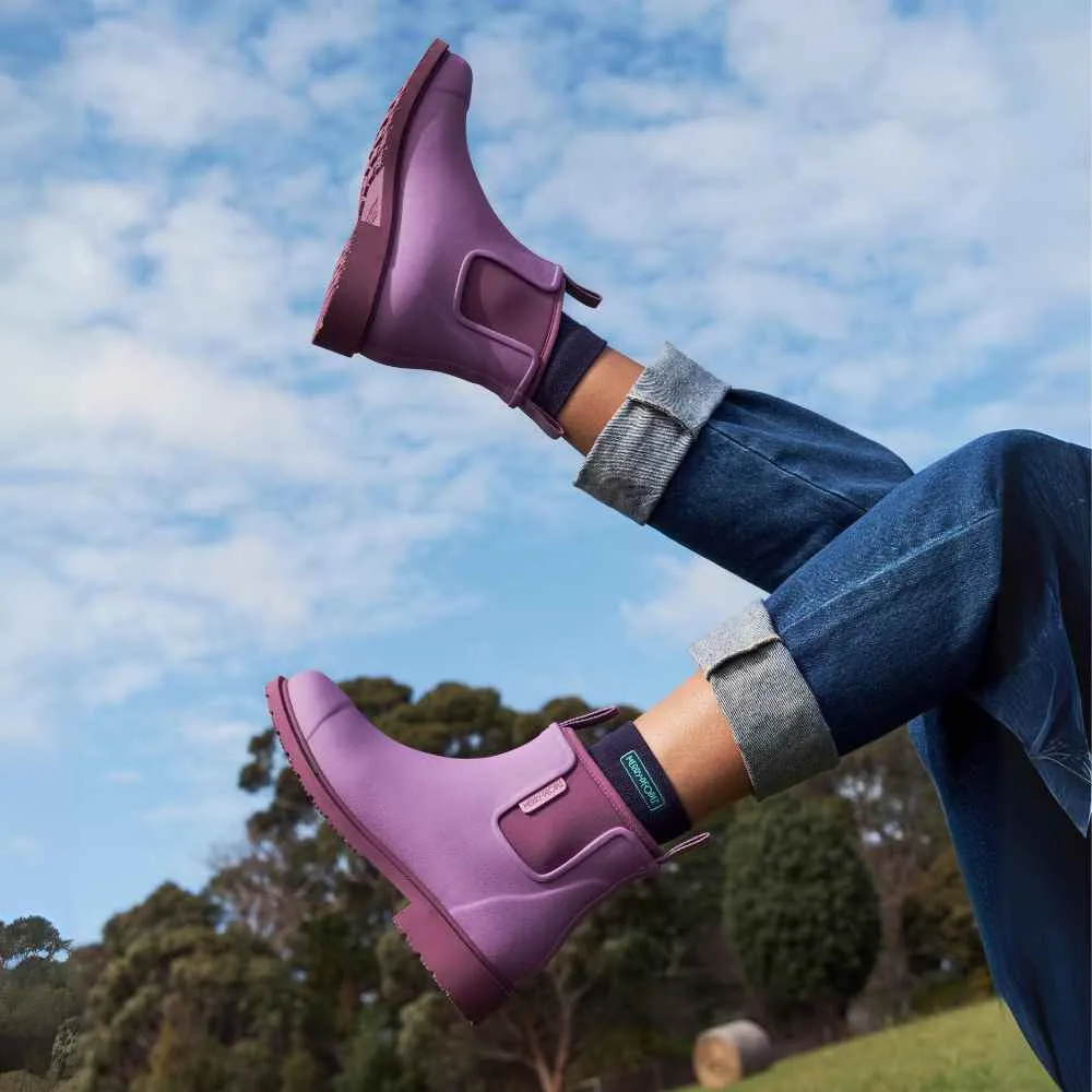 Bobbi Regenstiefel in Orchidee von Merry People