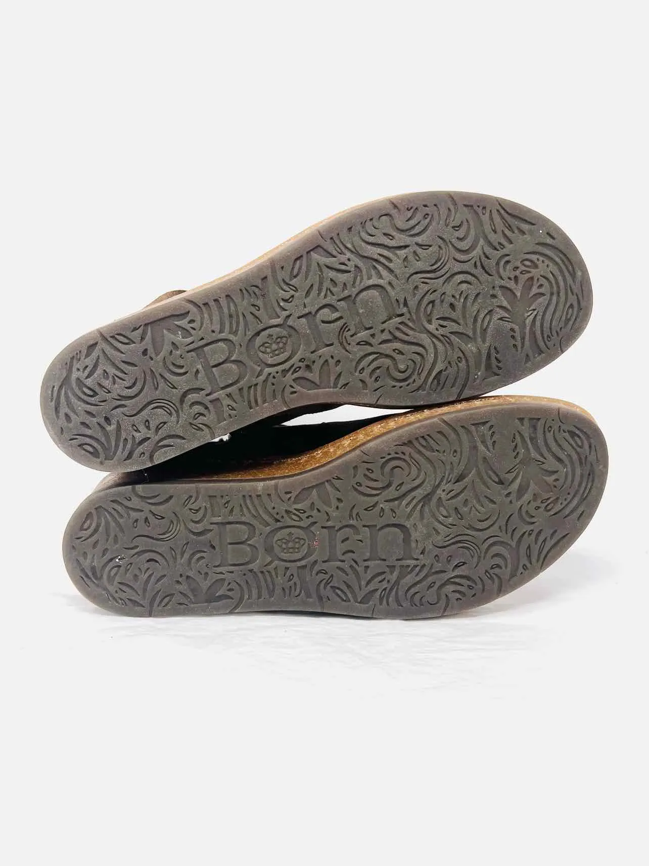 Größe 10 Geboren Taube Knoten Wildleder MIT KARTON!!! Schuhe Knöchelstiefel