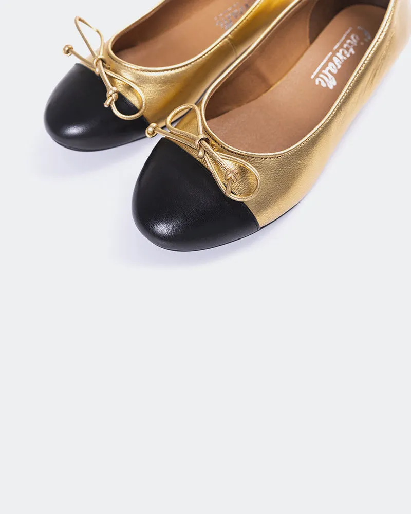 Bory Gold Leder