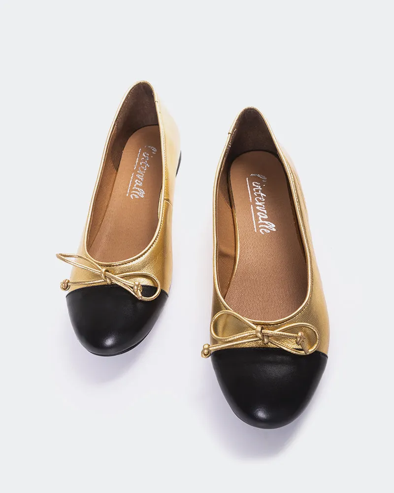 Bory Gold Leder