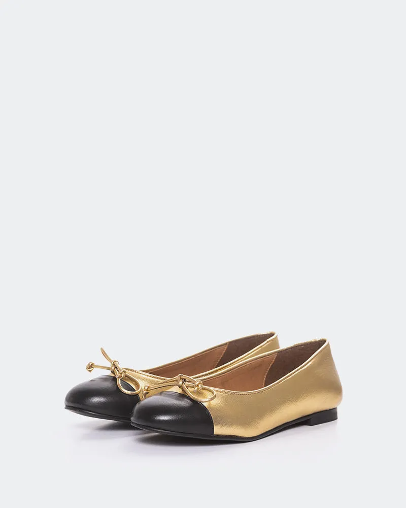 Bory Gold Leder