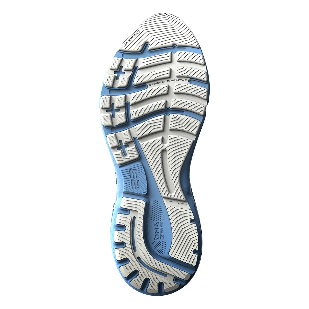 Brooks Adrenaline GTS 23 - Blau - Open Air - Rosa