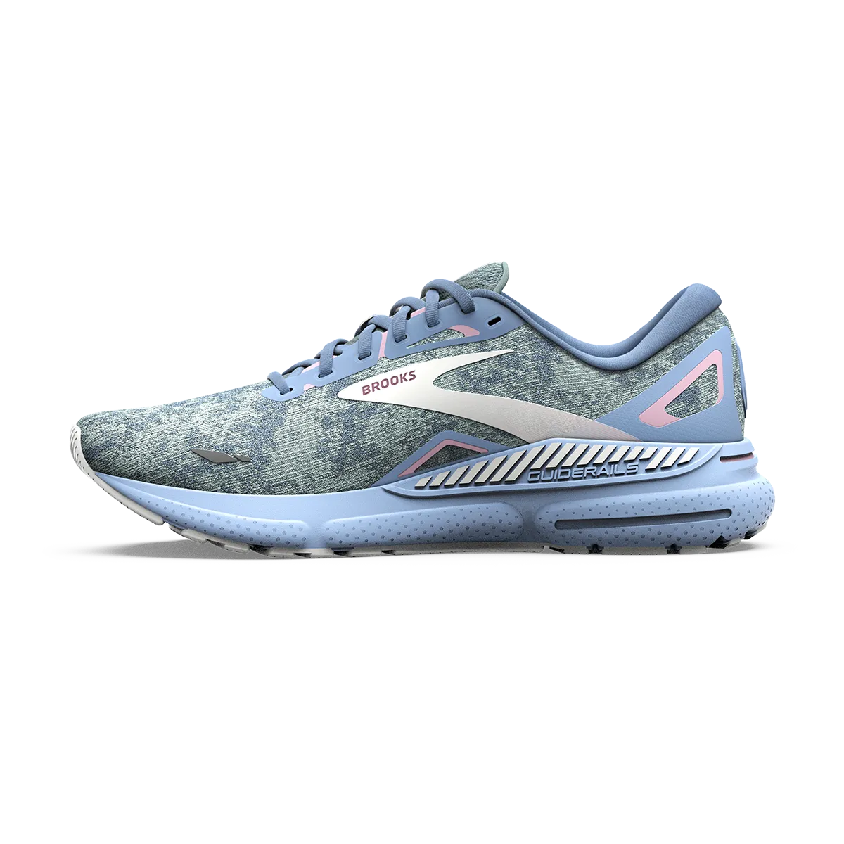 Brooks Adrenaline GTS 23 - Blau - Open Air - Rosa