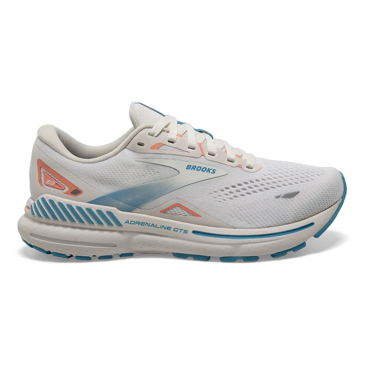 Brooks Adrenaline GTS 23 - Kokosnuss - Papaya - Blau