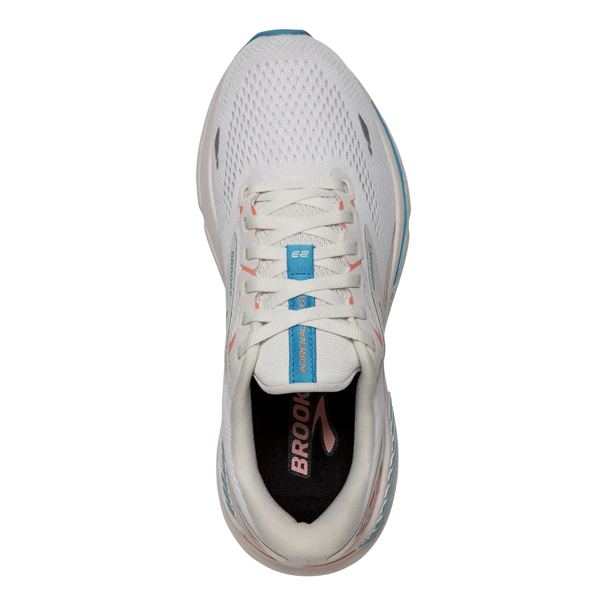 Brooks Adrenaline GTS 23 - Kokosnuss - Papaya - Blau