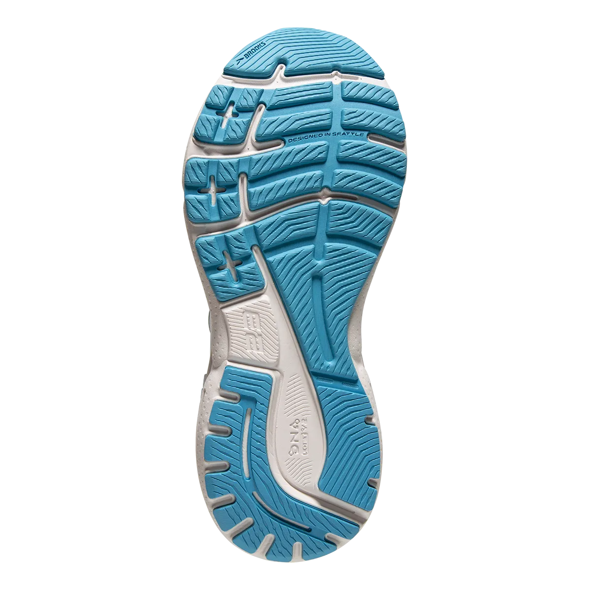 Brooks Adrenaline GTS 23 - Kokosnuss - Papaya - Blau