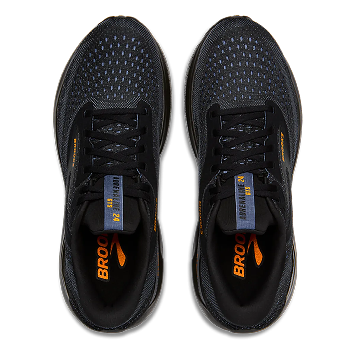 Brooks Adrenaline GTS 24 Schwarz - Land Blau - Orange