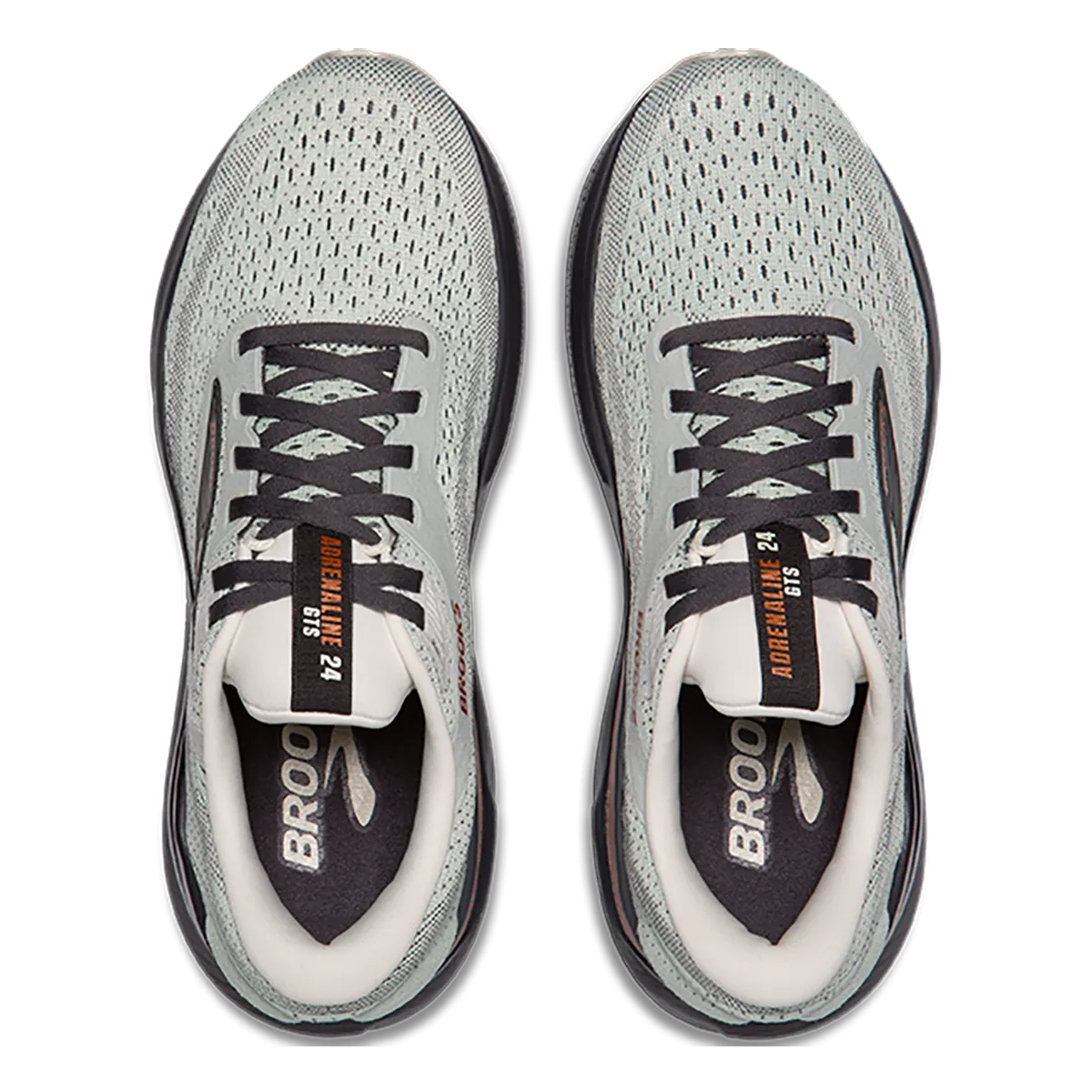 Brooks Adrenaline GTS 24 Mercury - Ebenholz - Kupfer