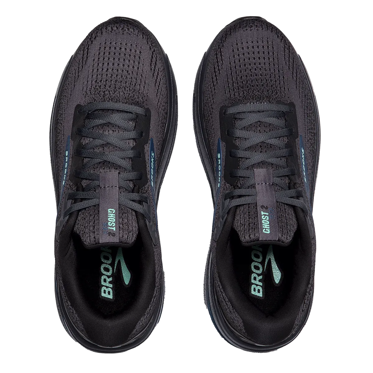 Brooks Ghost Max 2 - Ebenholz - Kakadu - Blauer Saphir