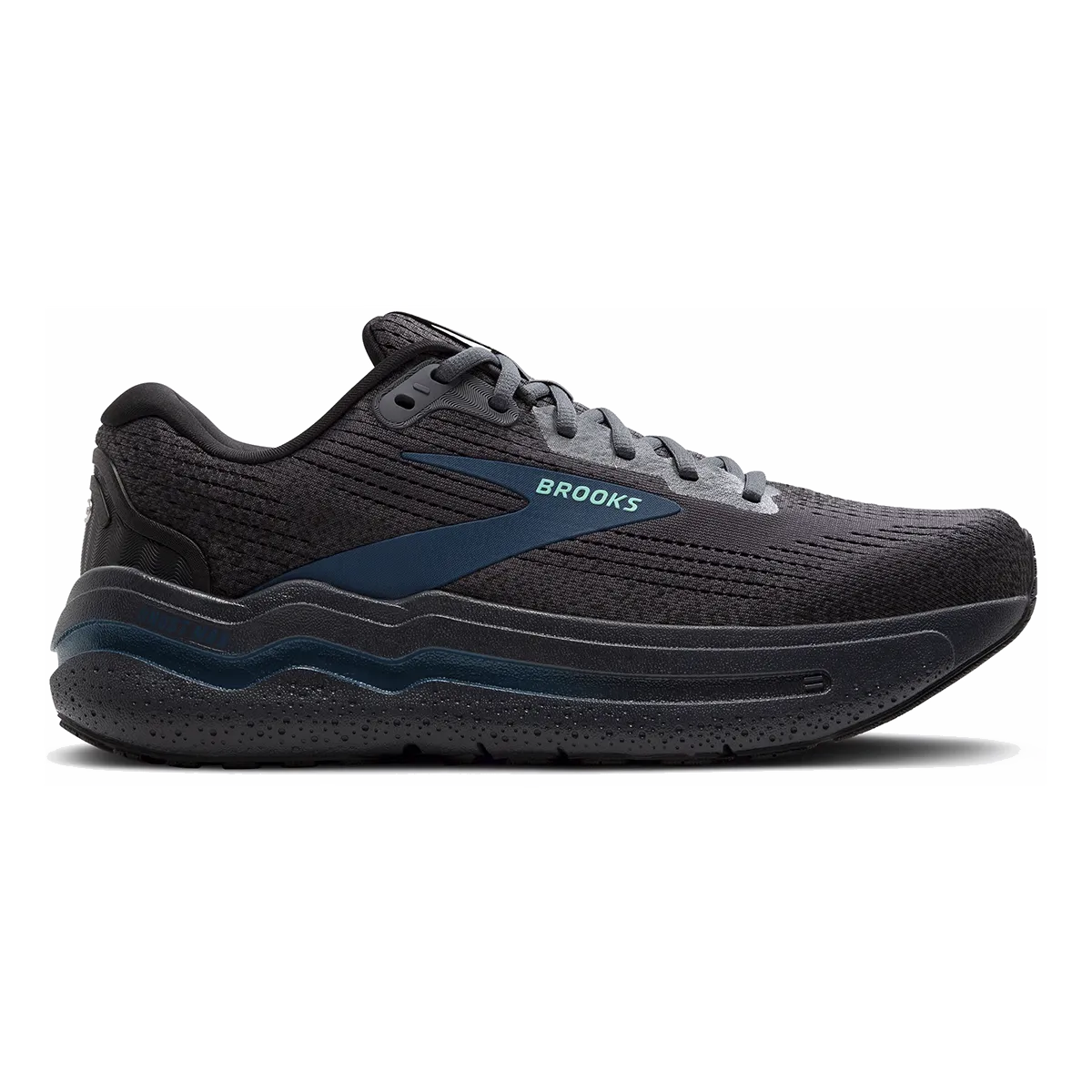Brooks Ghost Max 2 - Ebenholz - Kakadu - Blauer Saphir