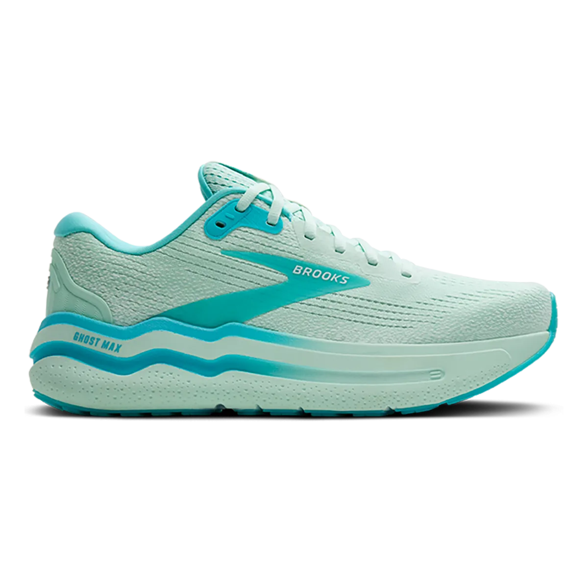 Brooks Ghost Max 2 - Honigtau - Blau - Weiß