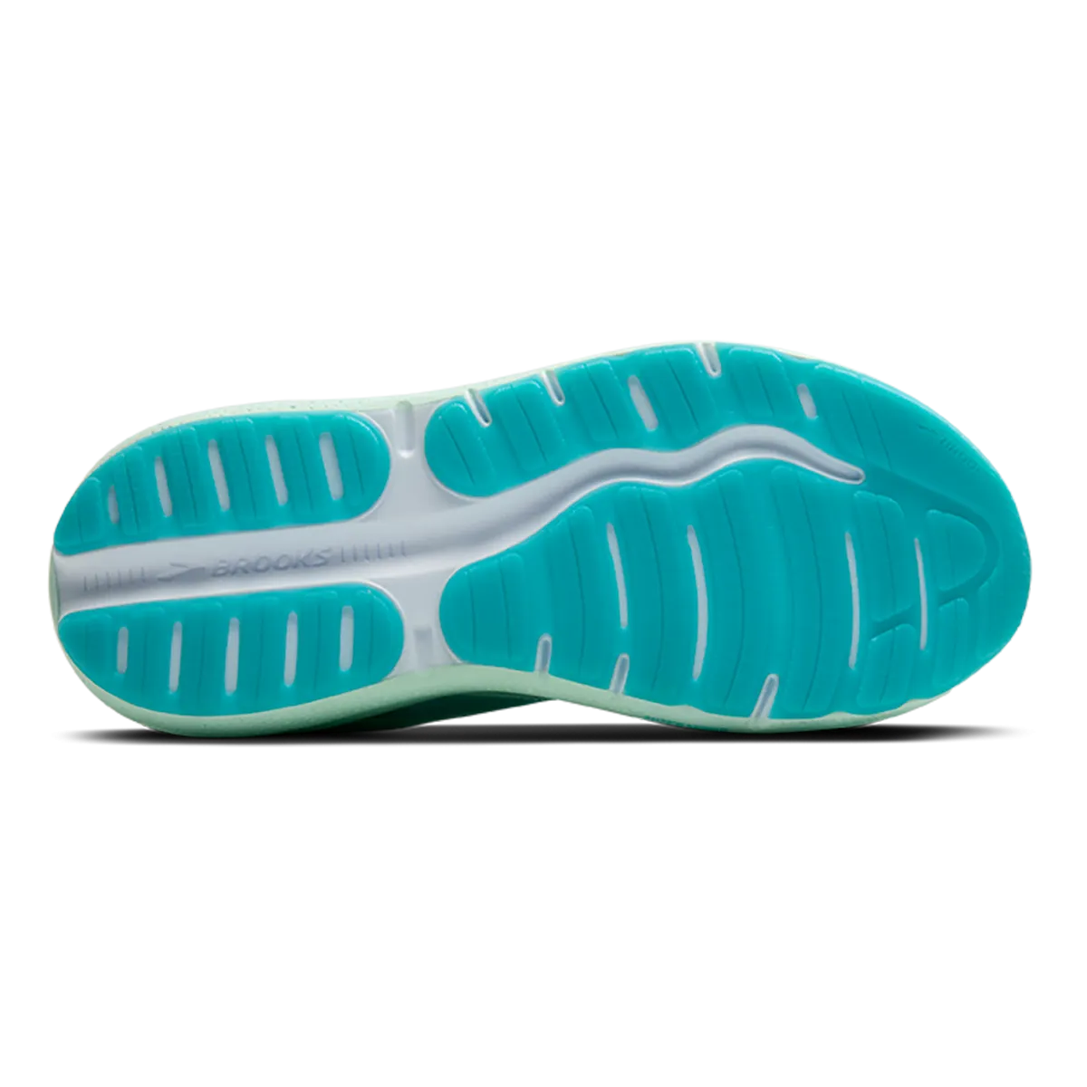 Brooks Ghost Max 2 - Honigtau - Blau - Weiß