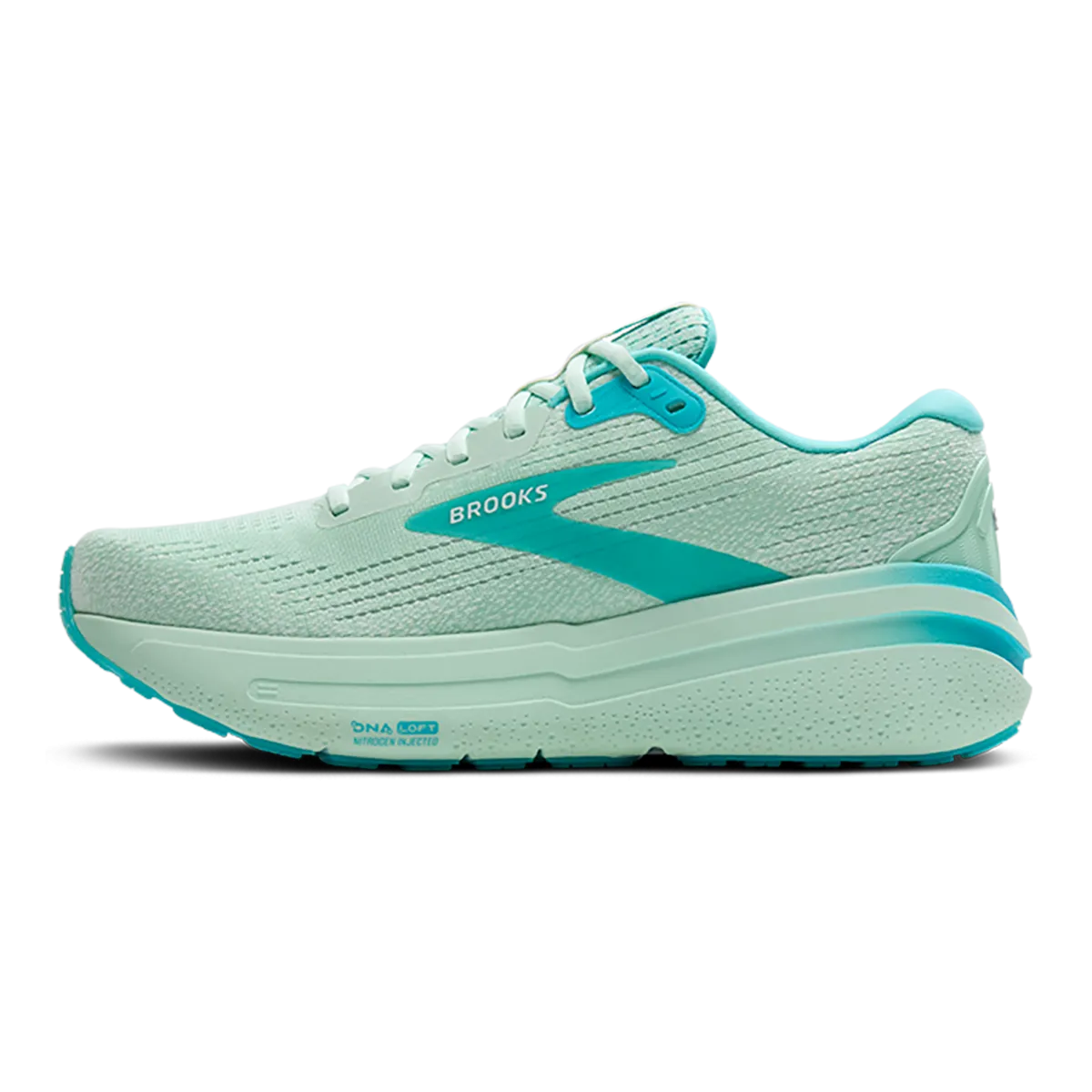 Brooks Ghost Max 2 - Honigtau - Blau - Weiß