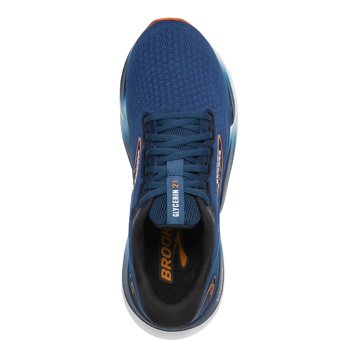 Brooks Glycerin 21 - Blauer Opal - Schwarz - Kapuzinerkresse