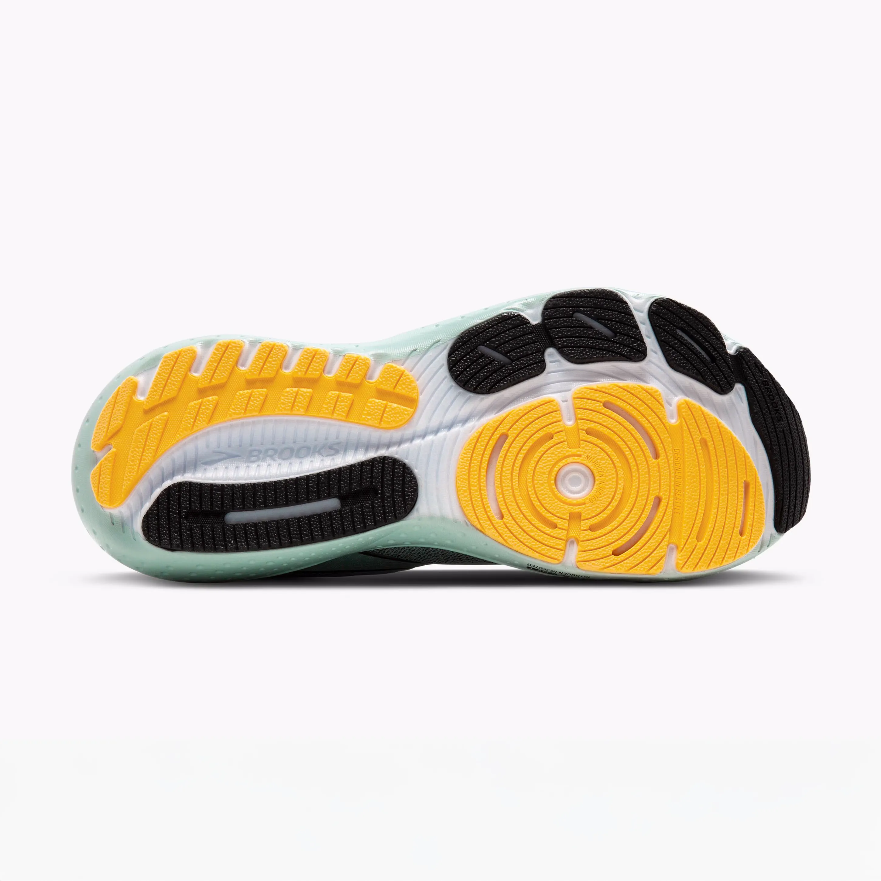 Brooks Glycerin 21 - Wolke - Schwarz - Gold