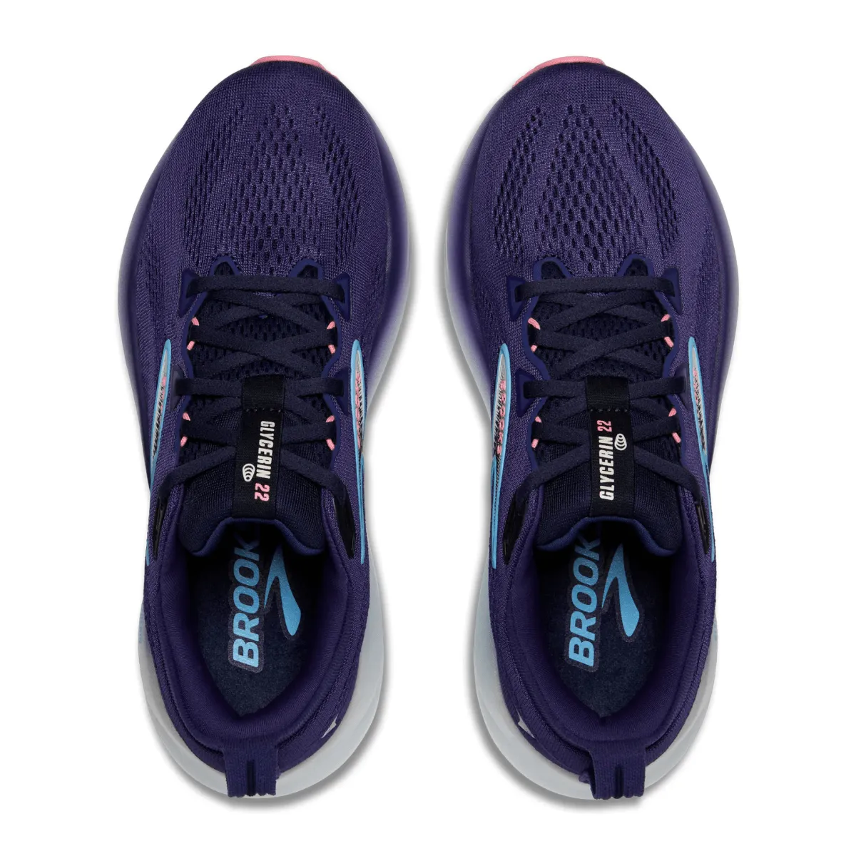 Brooks Damen Glycerine 22 Blaues Band/Peacoat/Dianthus