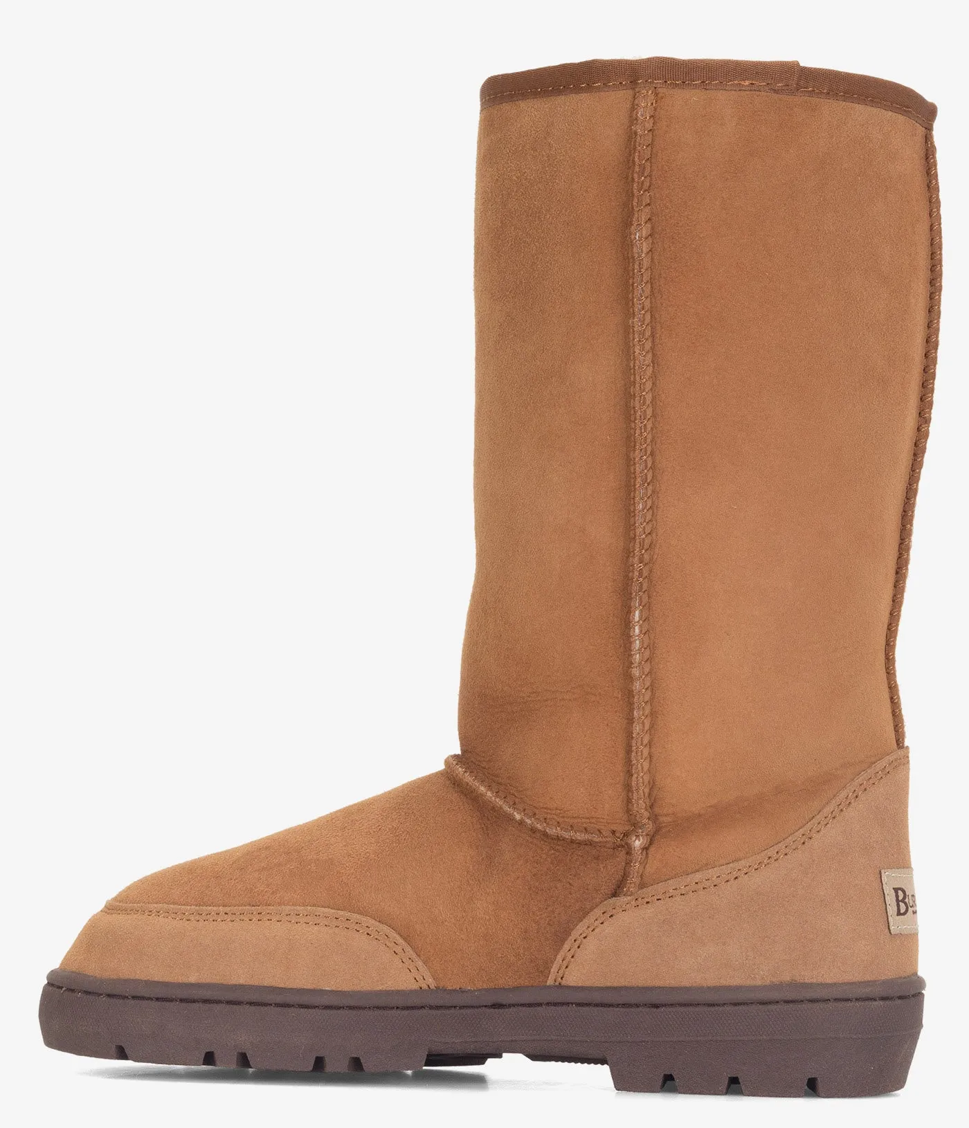 Burleigh Tall Twinface Schaffell-Stiefel mit robuster Sohle - Damen