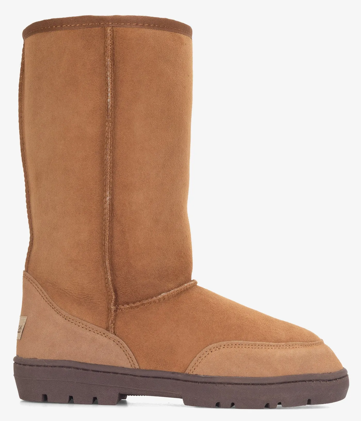 Burleigh Tall Twinface Schaffell-Stiefel mit robuster Sohle - Damen
